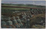 AK Infanterie im Schützengraben Soldaten Pickelhaube Serie Das Deutsche Heer Feldpost 1917