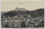 AK Kulmbach Ortsansicht mit Plassenburg 1908