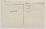 VERKAUFT !!!   AK Foto Frankfurt am Main Aufmarsch Forstwirtschaft Hotel Deutscher Hof Cafe Laubenstein viele Menschen 1934 RAR