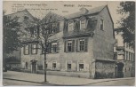 AK Weimar Schillerhaus mit Gedicht Goethe 1915