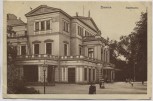 AK Bremen Stadttheater mit Menschen 1910