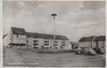 AK Foto Herford Amselplatz Autos mit Laterne 1960