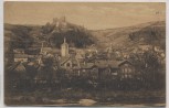 AK Treffurt an der Werra Ortsansicht mit Burg Normannstein Feldpost 1915