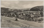 AK Foto Engelsbach Ortsansicht mit Auto Kr. Gotha b. Friedrichroda 1965