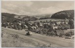 AK Foto Engelsbach Ortsansicht mit Auto Kr. Gotha b. Friedrichroda 1965