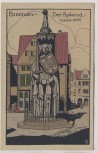 Steindruck AK Bremen Der Roland 1920