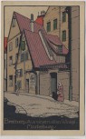 Steindruck AK Bremen Aus einem alten Winkel Marterburg 1920