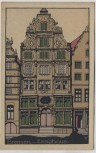 Steindruck AK Bremen Essighaus 1920