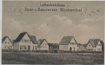 AK Bremen Blumenthal Lehmdrahtbau Spar u. Bauverein Strassensicht Häuser 1910 RAR Sammlerstück