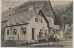 VERKAUFT !!!   AK Königstein Halbestadt Sächs. Schweiz Glücksheim mit Lehrer Neumann Kinder Pat. Drahtlehmbau 1910 RAR Sammlerstück
