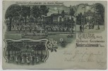 VERKAUFT !!!   AK Gruss aus Restaurant Hasselwerder Niederschöneweide b. Berlin 1902