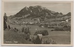 AK Foto Sonthofen im Allgäu Ortsansicht mit Kaserne und Berg 1950