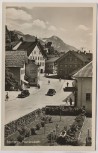 AK Foto Sonthofen Promenadestrasse Auto Menschen 1950 RAR