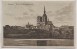 VERKAUFT !!!   AK Stralsund Blick auf St. Nicolaikirche 1930