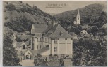 AK Auerbach an der Bergstraße Schulhaus u. Kirche Feldpost 1917