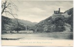 AK Wellmich mit Burg Thurnberg Sankt Goarshausen 1900