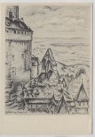 Künstler-AK Reimesch Hohkönigsburg bei Schlettstadt Orschwiller Elsaß Das größere Reich VDA Nr. 3 Frankreich 1935
