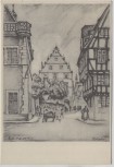 Künstler-AK Reimesch Kolmar Marktplatz mit Kaufhaus Colmar Elsaß Frankreich Das größere Reich VDA Nr. 11 1935