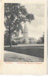 AK Karlsruhe Grossherzogl. Schloss Parkansicht 1910