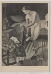 VERKAUFT !!!   Künstler-AK Sepp Hilz Bäuerliche Venus Akt München Haus der Deutschen Kunst HDK 39 1935
