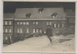 AK Foto Eisenach Bachhaus im Winter bei Nacht 1958