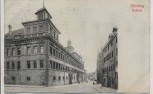 AK Nürnberg Rathaus mit Apotheke 1913