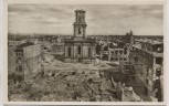 AK Foto Worms am Rhein Dreifaltigkeitskirche Ortsansicht nach Zerstörung 1945