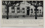 VERKAUFT !!!   AK Sankt Goar Hotel Zum goldenen Löwen mit Lied 1940