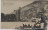 AK Foto Mäuseturm bei Bingen Boot mit Liebenden 1909