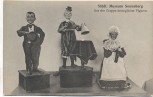 AK Sonneberg Städt. Museum Aus der Gruppe beweglicher Figuren 1910
