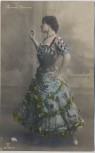 AK Foto Rosario Guerrero Tänzerin im Kleid 1906