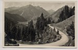 AK Jochbergstraße bei Hindelang im Allgäu 1955