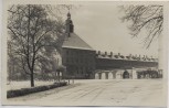 AK Foto Gotha Schloss Friedenstein Schloßpartie im Rauhreif Winter 1931