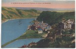 AK St. Goar mit Rheinfels Blick auf Stadt 1920