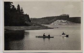 VERKAUFT !!!   AK Foto Zschopau-Talsperre Kriebstein b. Waldheim in Sachsen 1930