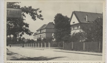 AK Foto Dolní Roveň Ortsansicht mit Strasse b. Holitz Holice v Čechách Böhmen Tschechien 1943 RAR