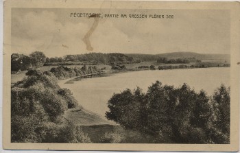 AK Fegetasche Partie am Grossen Plöner See b. Plön 1910