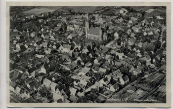 AK Sendenhorst in Westfalen Fliegeraufnahme Ortsansicht 1933 RAR