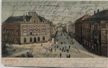AK Ludwigsburg Myliusstraße 1903