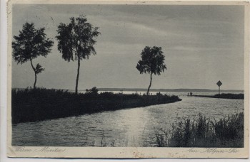 VERKAUFT !!!   AK Eldenburg Am Kölpin-See b. Waren (Müritz) Landpoststempel 1931