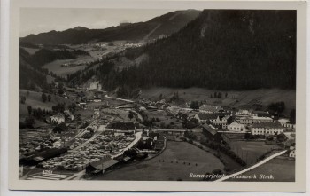 VERKAUFT !!!   AK Foto Sommerfrische Gusswerk Ortsansicht Steiermark Österreich 1930