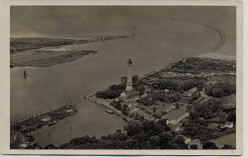 AK Foto Ostseebad Swinemünde Osternothafen Świnoujście Luftbild Pommern Polen 1935