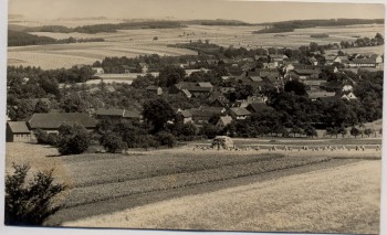 VERKAUFT !!!   AK Foto Gruß aus Wernburg Ortsansicht b. Pößneck Thüringen 1957