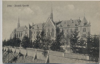 AK Prüm Bischöfliches Konvikt Eifel 1920