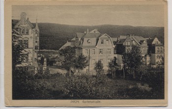 AK Prüm Gartenstraße Eifel 1920 RAR