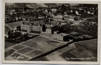 AK Foto Hoven (Zülpich) Orig. Fliegeraufnahme 1930