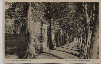 AK Otterndorf Niederelbe Gartenhaus am Norderwall 1932 AK Otterndorf Niederelbe Gartenhaus am Norderwall 1932