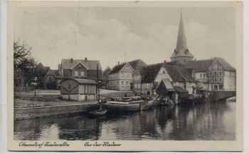 AK Otterndorf Niederelbe An der Medem 1937