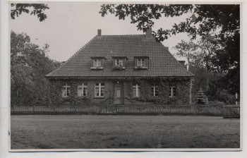 VERKAUFT !!!   AK Foto Bremervörde Hausansicht Feldpost 1944 RAR