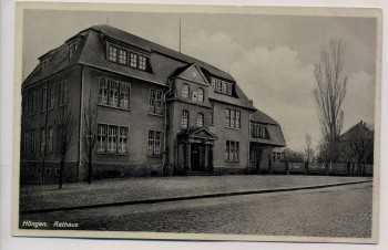 AK Höngen Hoengen Rathaus bei Alsdorf 1935 RAR